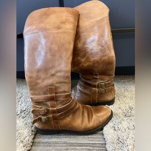 Matisse Brown Leather Knee-High Boots